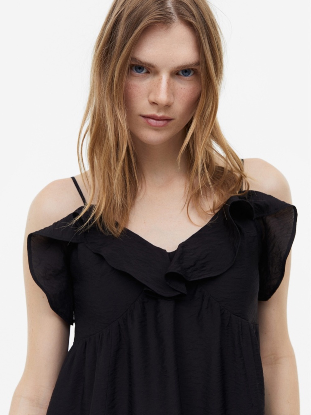 H&M Ruffled Maxi Dress - Picture 2 of 8